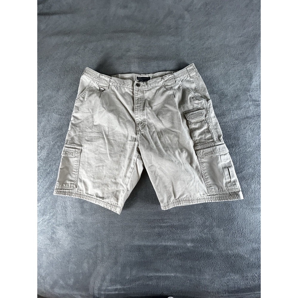 511 Tactical Cargo Shorts Mens Size 42 Beige Pockets Zip